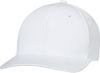 Am image of a Custom AJM Deluxe Chino Twill Cap in White!