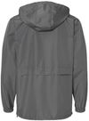 Am image of a Custom Champion Full Zip Anorak Jacket in Graphite!