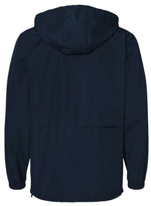 Am image of a Custom Champion Full Zip Anorak Jacket in Navy!