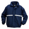 Am image of a Custom Sumaggo 3 in 1 Winter Bomber Jacket in Navy!