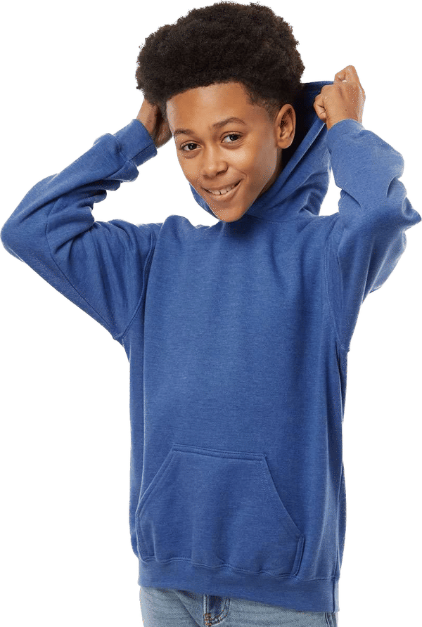 An image of a Custom M and O Youth Fleece Pullover Hoodie!