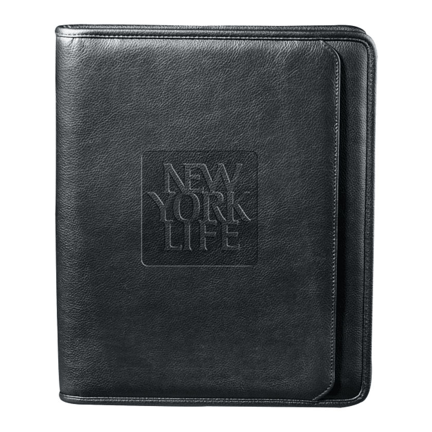 Manhattan Zippered Padfolio