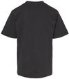 Am image of a Custom M and O Youth Gold Soft Touch TShirt in Black!