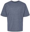 Am image of a Custom M and O Youth Gold Soft Touch TShirt in Heather Navy!