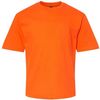 Am image of a Custom M and O Youth Gold Soft Touch TShirt in Orange!