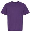 Am image of a Custom M and O Youth Gold Soft Touch TShirt in Purple!