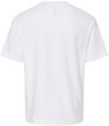Am image of a Custom M and O Youth Gold Soft Touch TShirt in White!