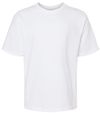 Am image of a Custom M and O Youth Gold Soft Touch TShirt in White!