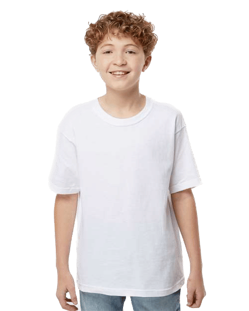 M and O Youth Gold Soft Touch TShirt