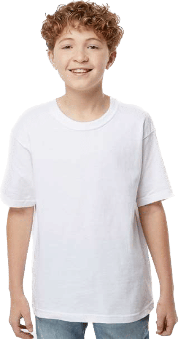 An image of a Custom M and O Youth Gold Soft Touch TShirt!