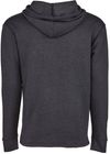 Am image of a Custom Next Level Adult PCH Pullover Hoodie in Heather Black!