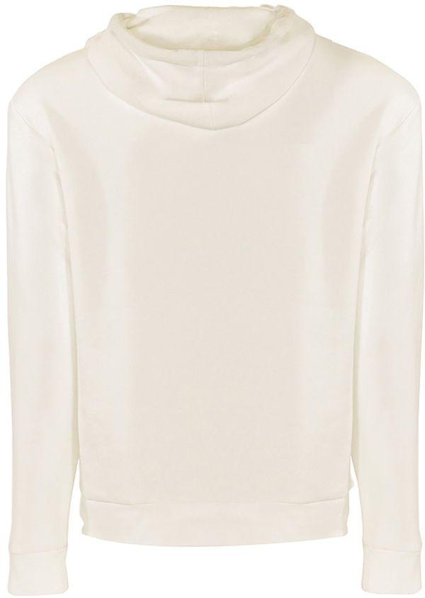Am image of a Custom Next Level Unisex Pullover Hooded Sweatshirt in Natural!