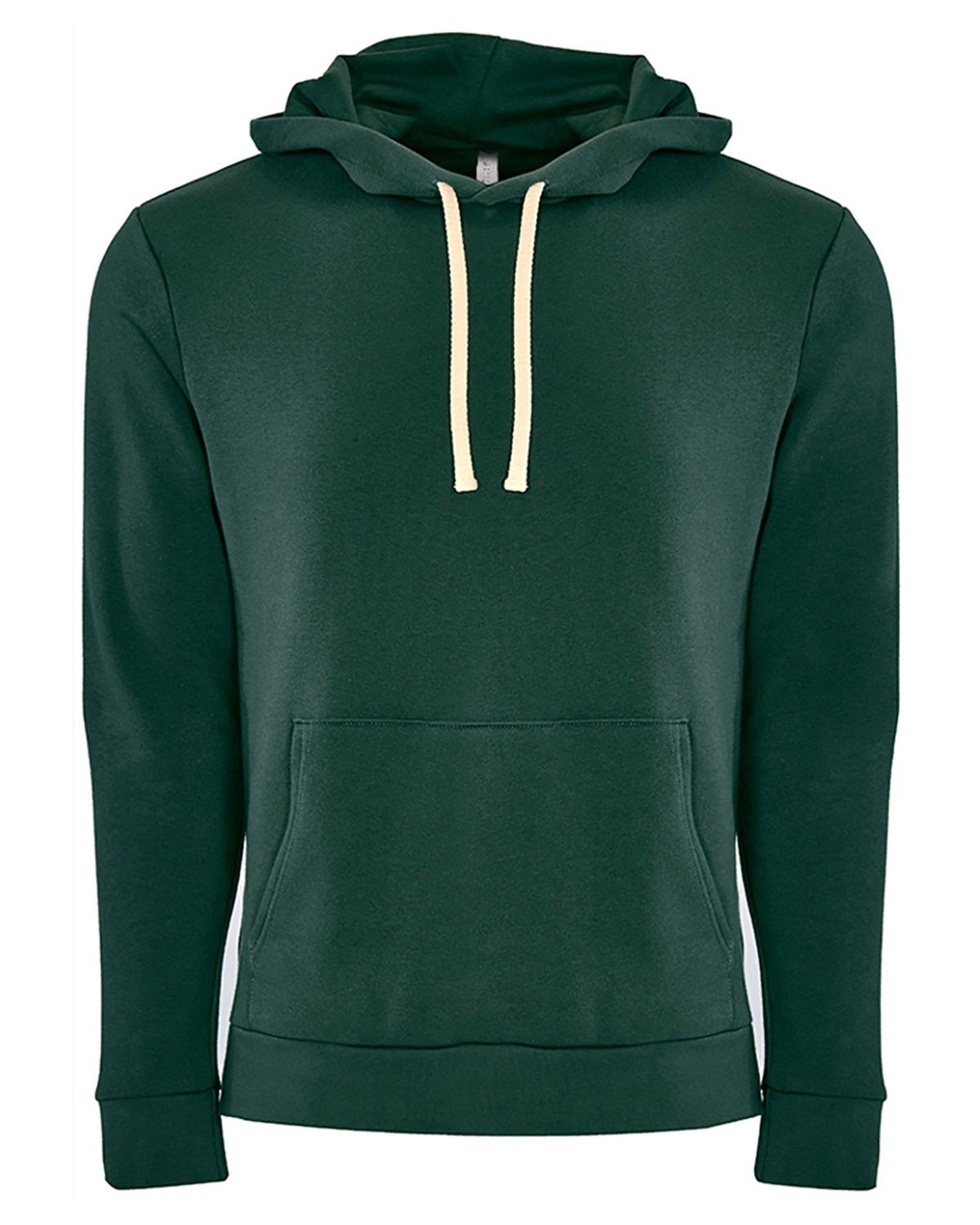 Next Level Unisex Pullover Hooded Sweatshirt in Forest Green