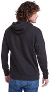 Am image of a Custom Next Level Unisex Pullover Hooded Sweatshirt in Graphite Black!