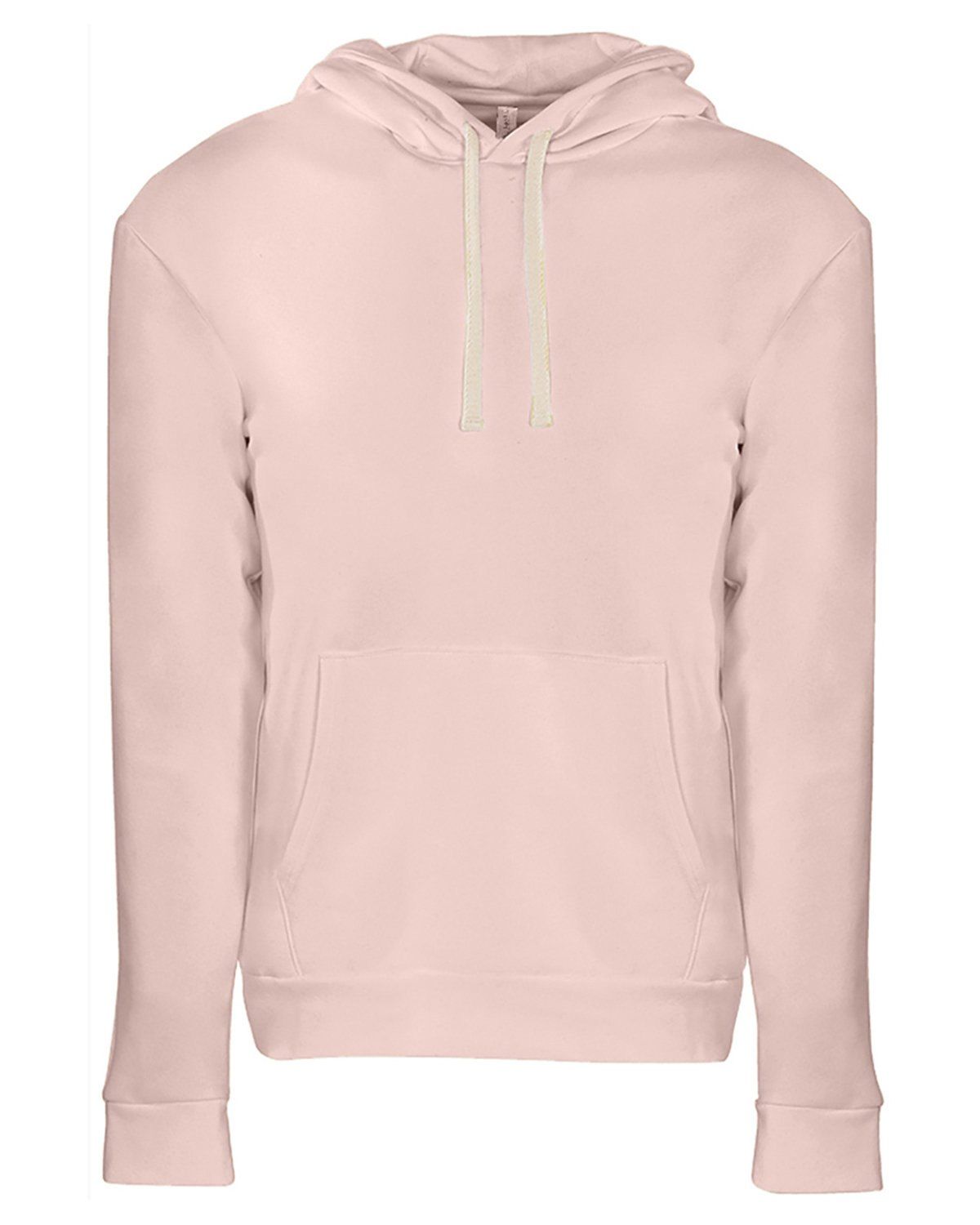 Next Level Unisex Pullover Hooded Sweatshirt in Desert Pink
