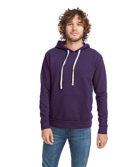 Next Level Unisex Pullover Hooded Sweatshirt in Galaxy Purple