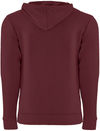 An image of a Custom Next Level Unisex Pullover Hooded Sweatshirt in Oxblood!