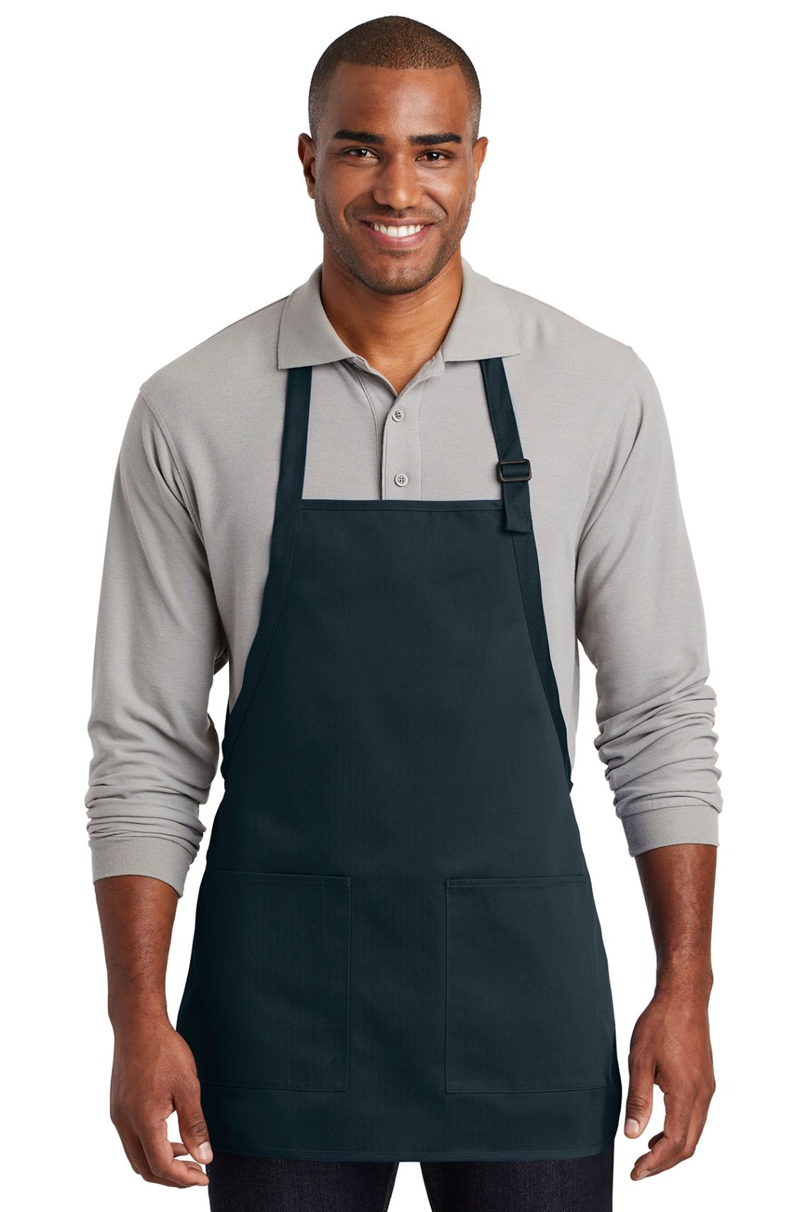 Port Authority Medium Length Two Pocket Bib Apron