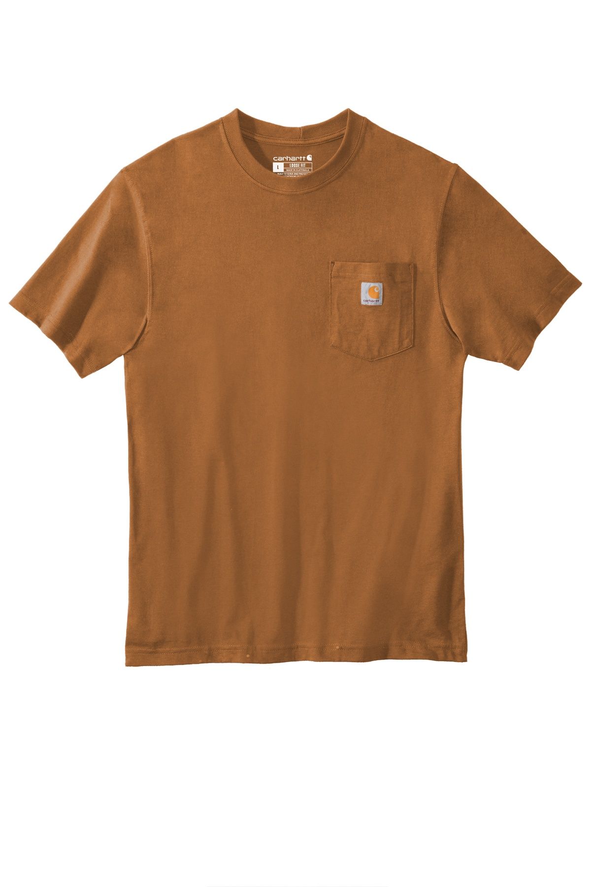 Carhartt Workwear Pocket Short Sleeve T Shirt in Carhartt Brown