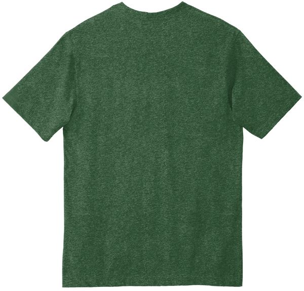 Am image of a Custom Carhartt Workwear Pocket Short Sleeve T Shirt in North Woods Heather!