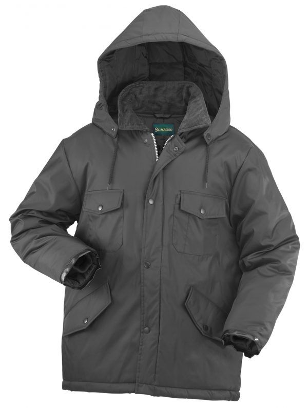 Sumaggo Utility Parka in BLACK