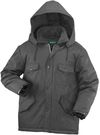 Am image of a Custom Sumaggo Utility Parka in BLACK!