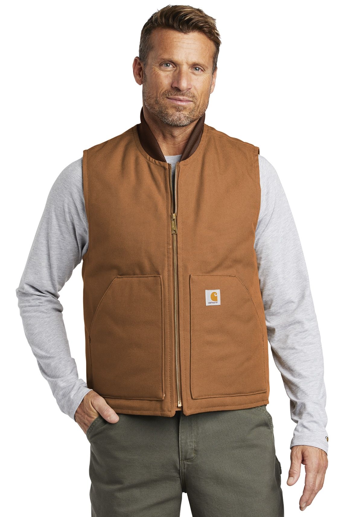 Custom Carhartt Duck Vest - Coastal Reign