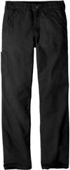 Am image of a Custom Carhartt Canvas Work Dungaree in Black!