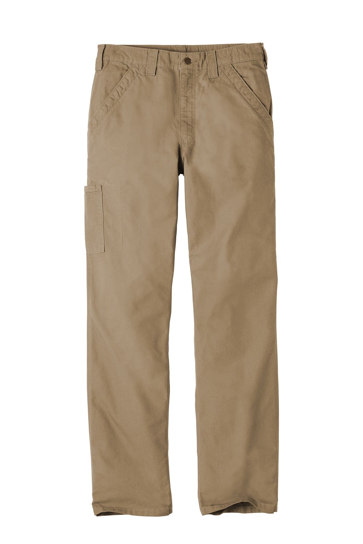 Carhartt Canvas Work Dungaree in Dark Khaki