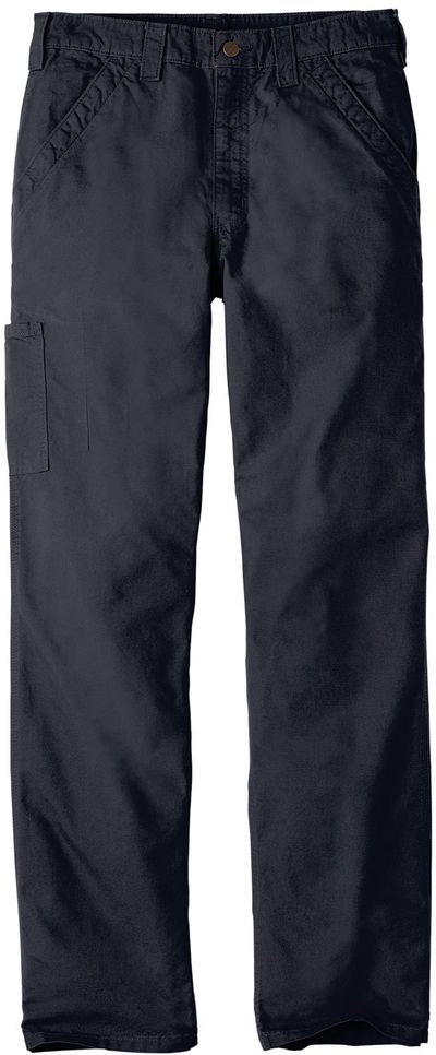 Am image of a Custom Carhartt Canvas Work Dungaree in Navy!
