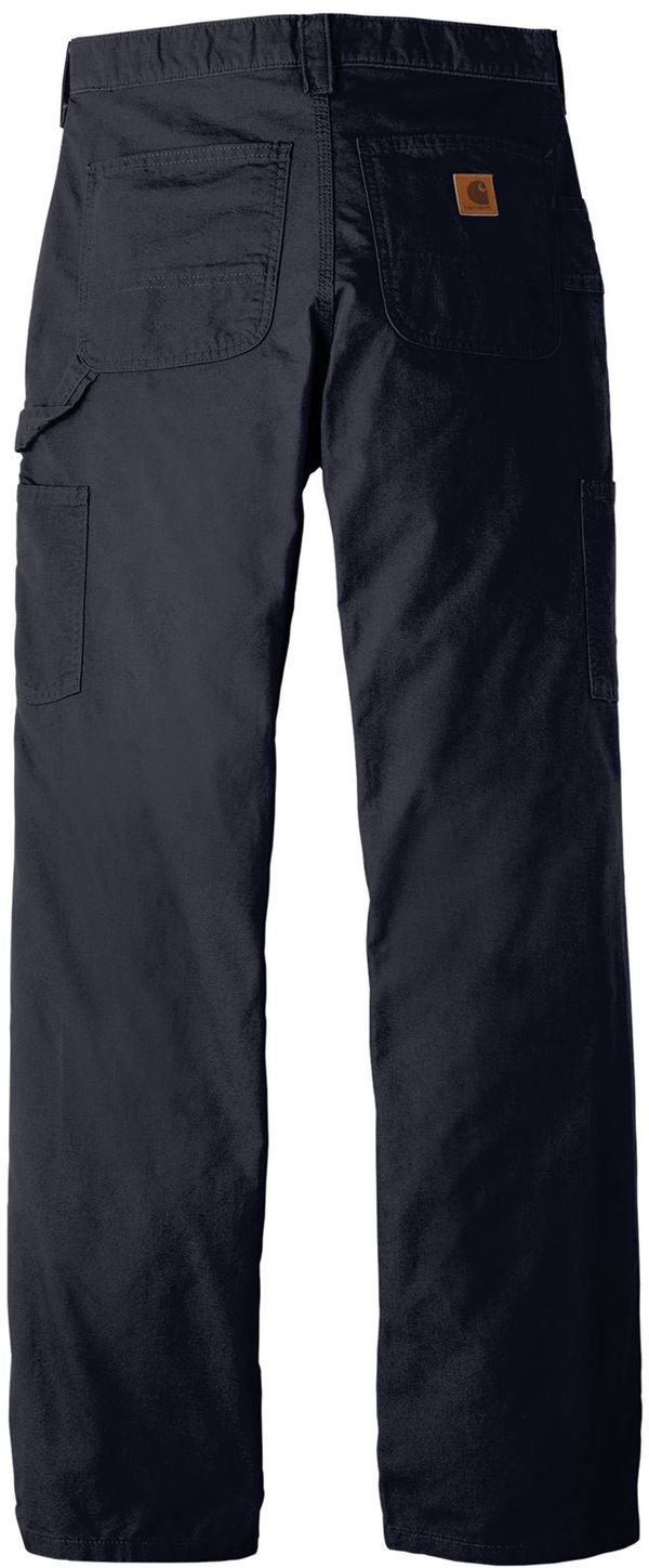 Am image of a Custom Carhartt Canvas Work Dungaree in Navy!