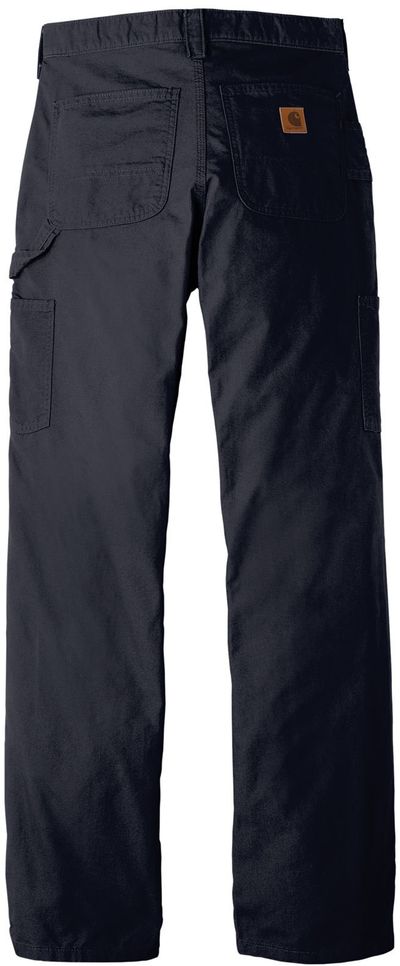 Am image of a Custom Carhartt Canvas Work Dungaree in Navy!