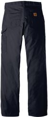 Am image of a Custom Carhartt Canvas Work Dungaree in Navy!