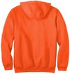 Am image of a Custom Carhartt Midweight Hooded Sweatshirt in Brite Orange!