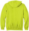 Am image of a Custom Carhartt Midweight Hooded Zip Front Sweatshirt in Brite Lime!