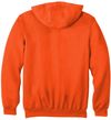 Am image of a Custom Carhartt Midweight Hooded Zip Front Sweatshirt in Orange!