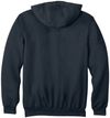 Am image of a Custom Carhartt Midweight Hooded Zip Front Sweatshirt in New Navy!