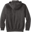 Am image of a Custom Carhartt Rain Defender Paxton Heavyweight Hooded Zip Mock Sweatshirt in Carbon Heather!