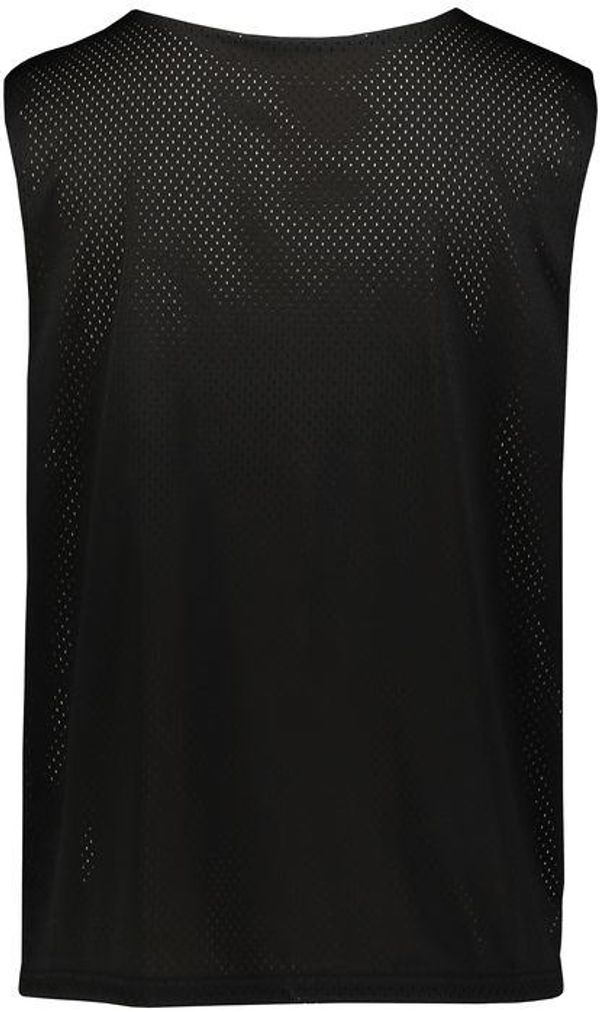 Am image of a Custom Augusta Mesh Reversible Pinnie in Black/White!