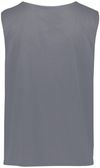 Am image of a Custom Augusta Mesh Reversible Pinnie in Graphite/White!