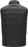 Am image of a Custom CX2 Chill Mens Puffy Vest in Black!