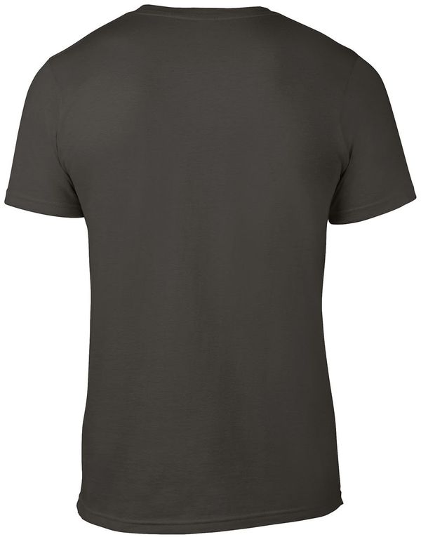 Am image of a Custom Gildan Softstyle Lightweight TShirt in Smoke!
