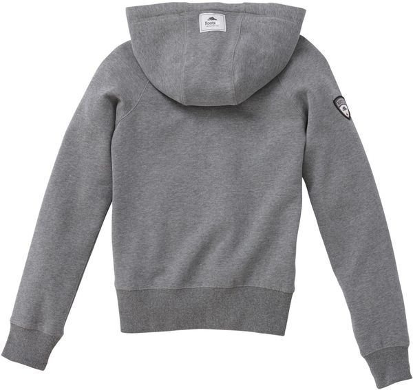Am image of a Custom Roots73 Womens Riverside Hoody in Charcoal!