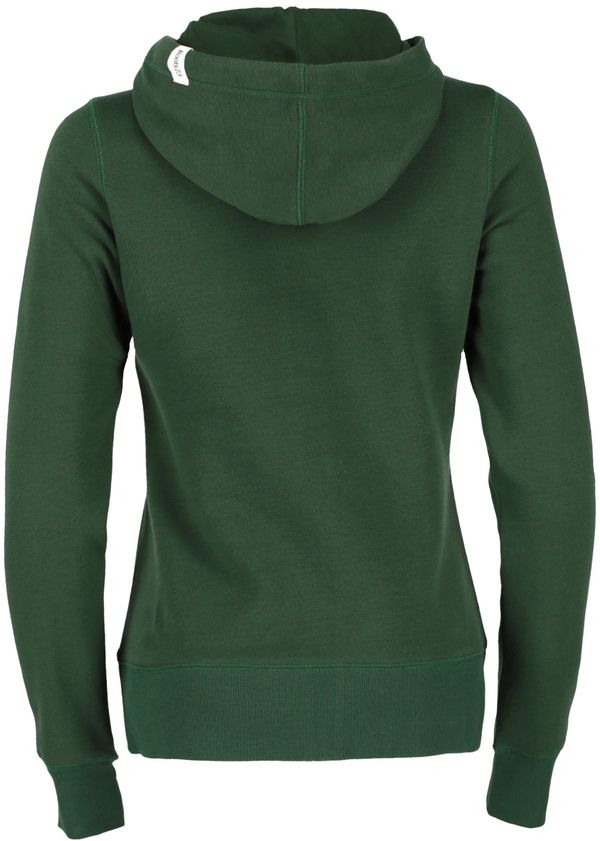 Am image of a Custom Roots73 Womens Maple Grove Hoody in Pine Green!