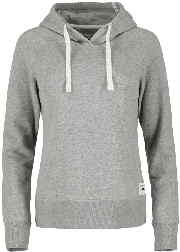 Am image of a Custom Roots73 Womens Maple Grove Hoody in Grey Mix!