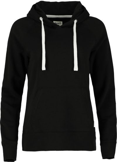 Am image of a Custom Roots73 Womens Maple Grove Hoody in Black!