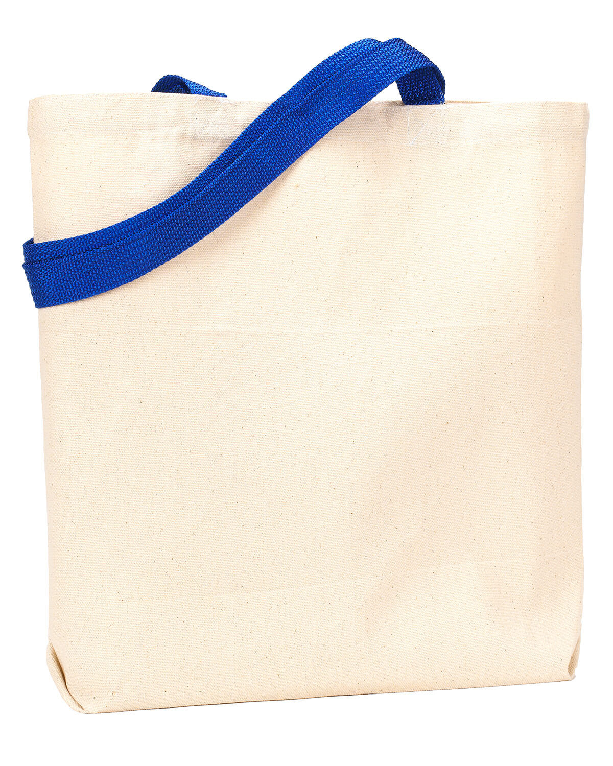 Liberty Bags Jennifer Recycled Cotton Canvas Tote in Natural/Royal