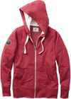 Am image of a Custom Roots73 Womens Sandy Lake Hoody in Dark Red Heather!