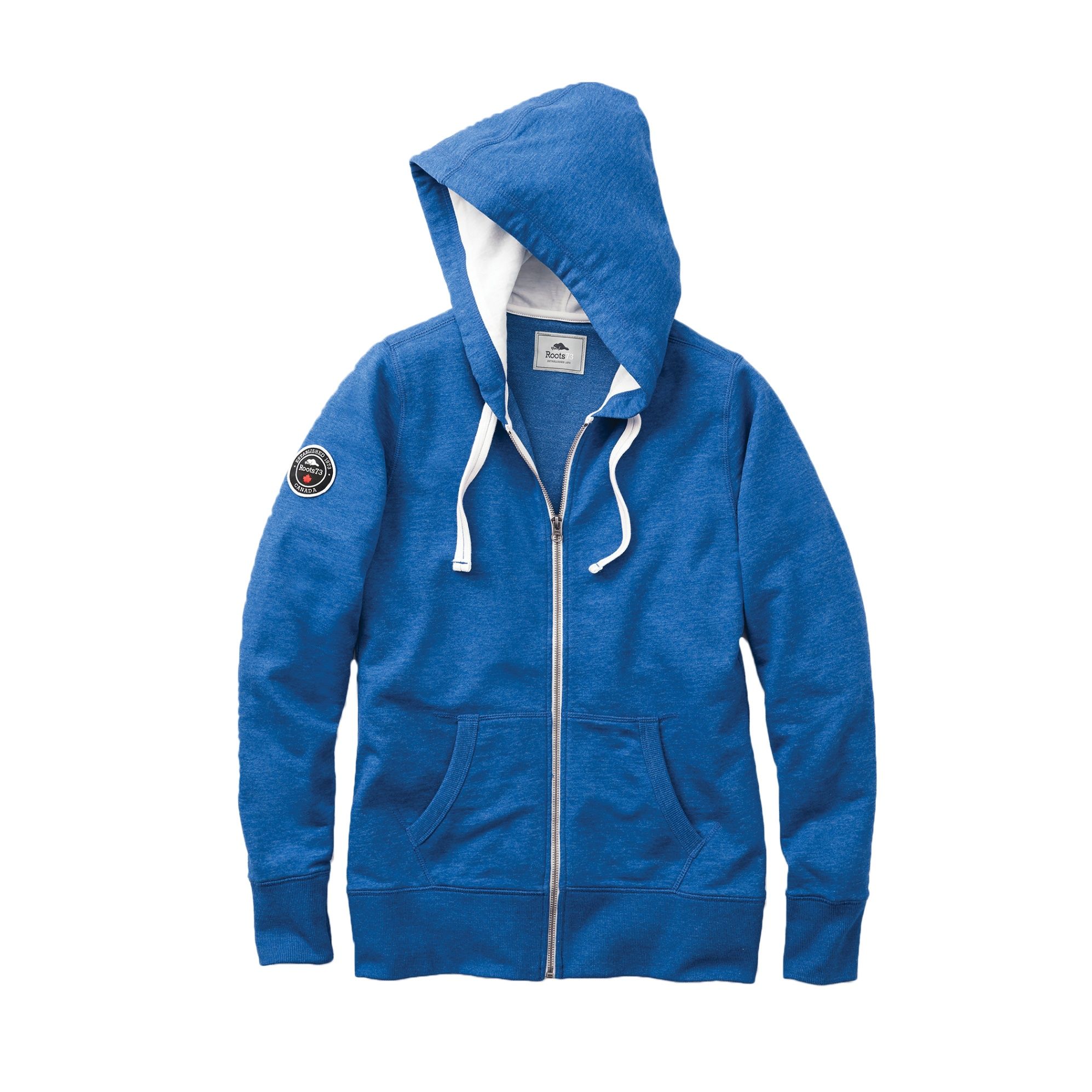 Roots73 Womens Sandy Lake Hoody in Baltic Blue Heather
