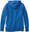 Am image of a Custom Roots73 Womens Sandy Lake Hoody in Baltic Blue Heather!